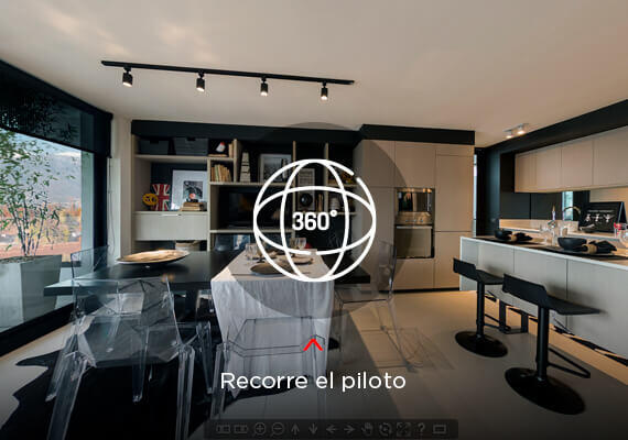 Recorre el piloto - Tour 360º - Edificio Egaña 2