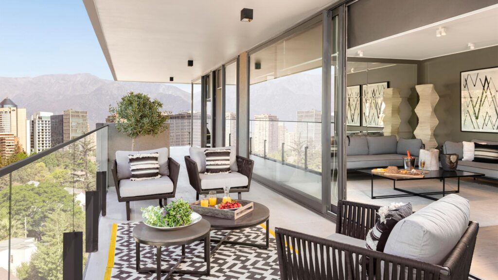 Fotografía de proyecto Edificio Walk en Vitacura - Exxacon Inmobiliaria