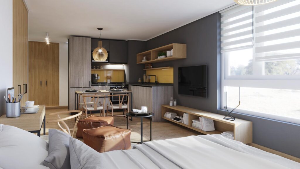 Fotografía de proyecto Edificio Casa Bustamante en Ñuñoa - Exxacon Inmobiliaria