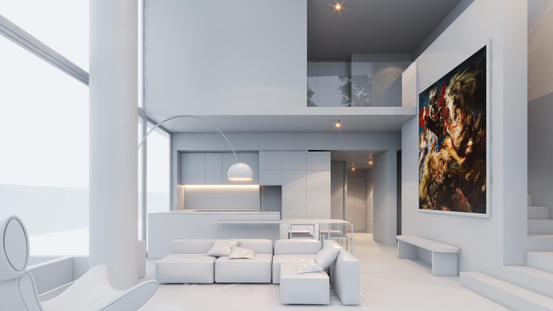 Ilustración para el artículo: 5 beneficios de vivir en un penthouse en Las Condes - Blog Exxacon